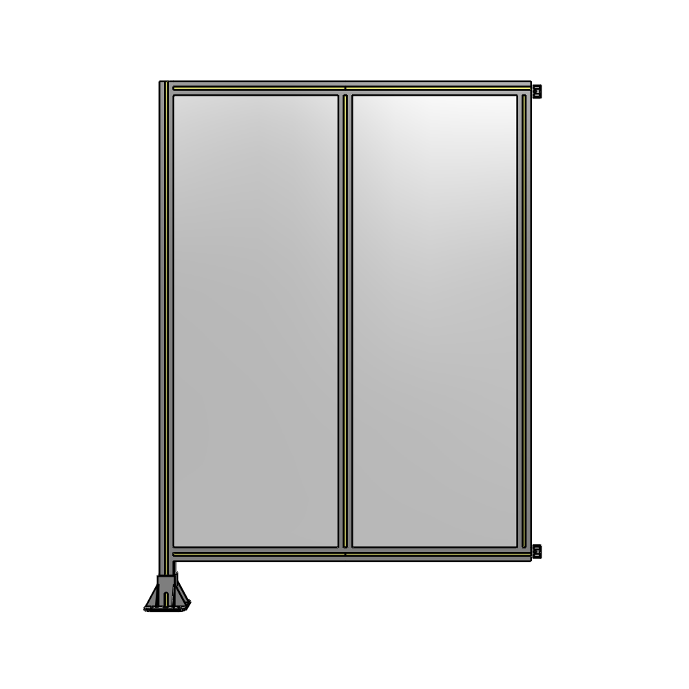 B1-1700-1200-0150-HYPFK GUARDING PANEL 1700MM TALL X 1200MM WIDE 1/4'' POLYCARBONATE