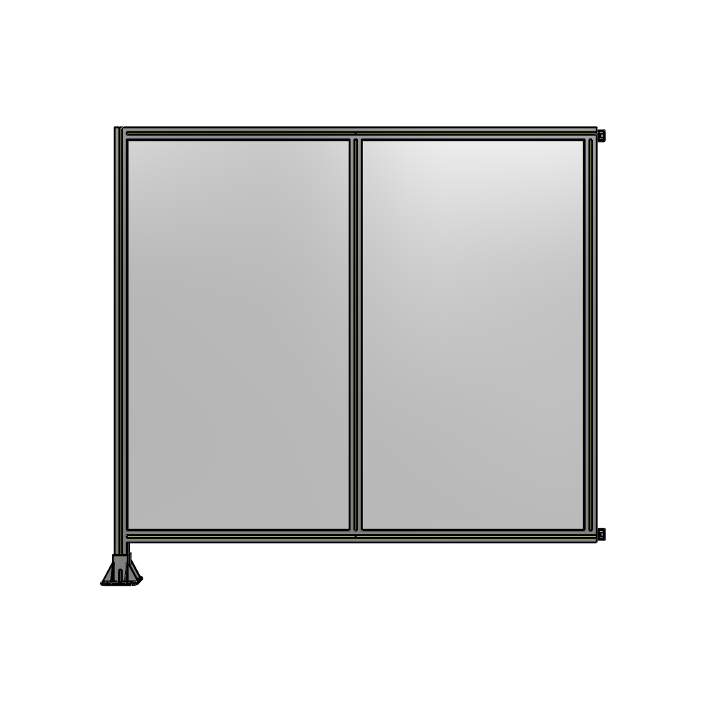 B1-1700-1800-0150-HYPFK GUARDING PANEL 1700MM TALL X 1800MM WIDE 1/4'' POLYCARBONATE