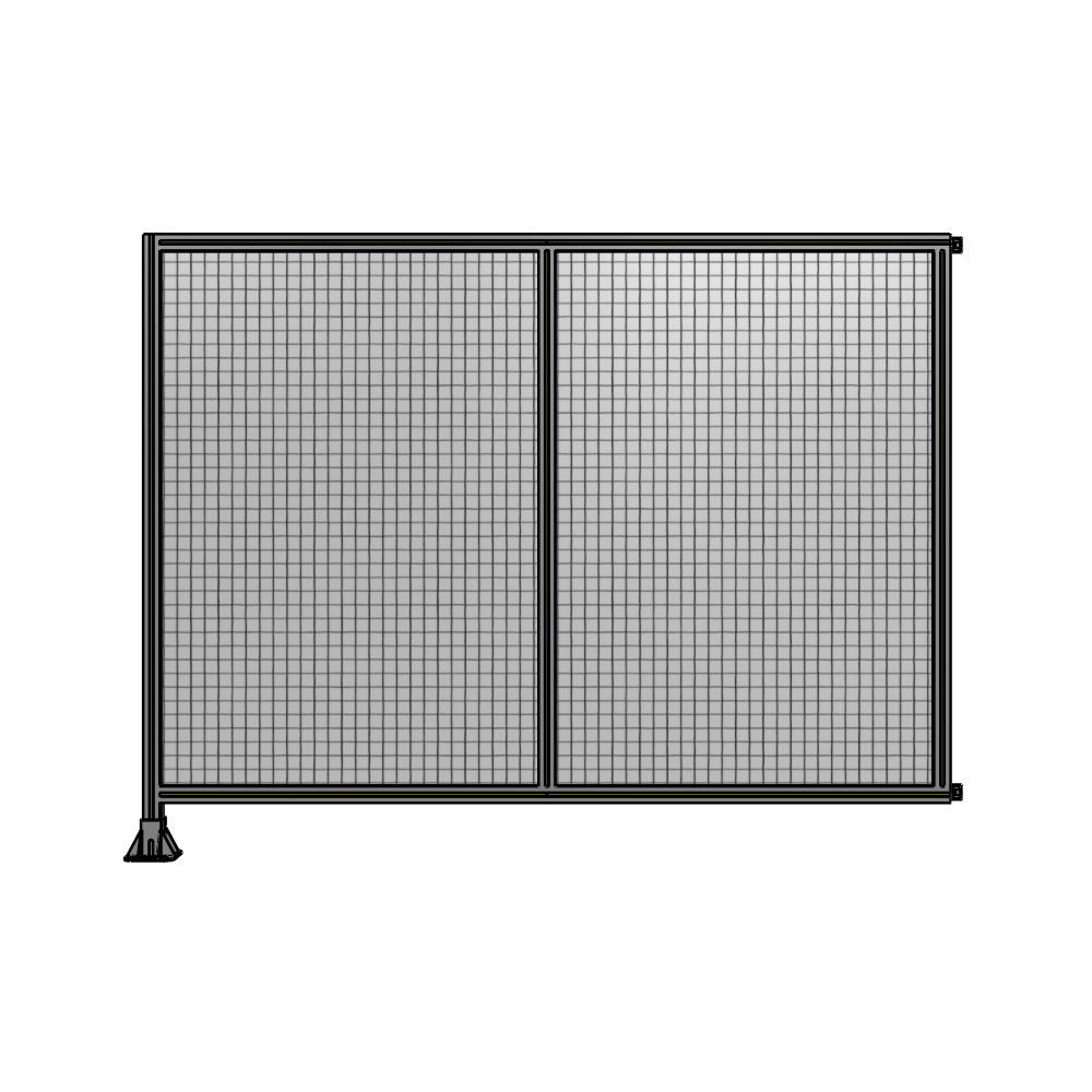 B1-1700-2200-0150-HYMFA GUARDING PANEL 1700MM TALL X 2200MM WIDE 1'' MESH