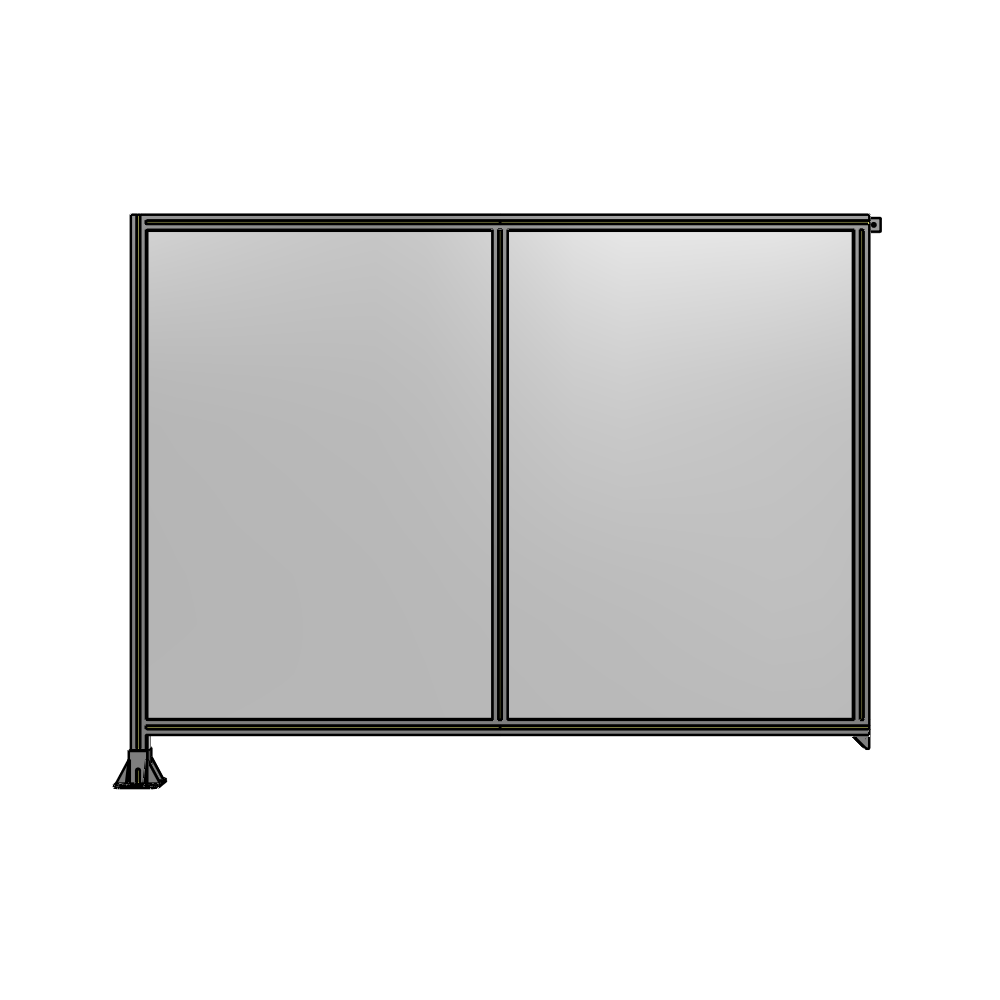 B1-1700-2200-0150-TYPFK GUARDING PANEL 1700MM TALL X 2200MM WIDE 1/4'' POLYCARBONATE