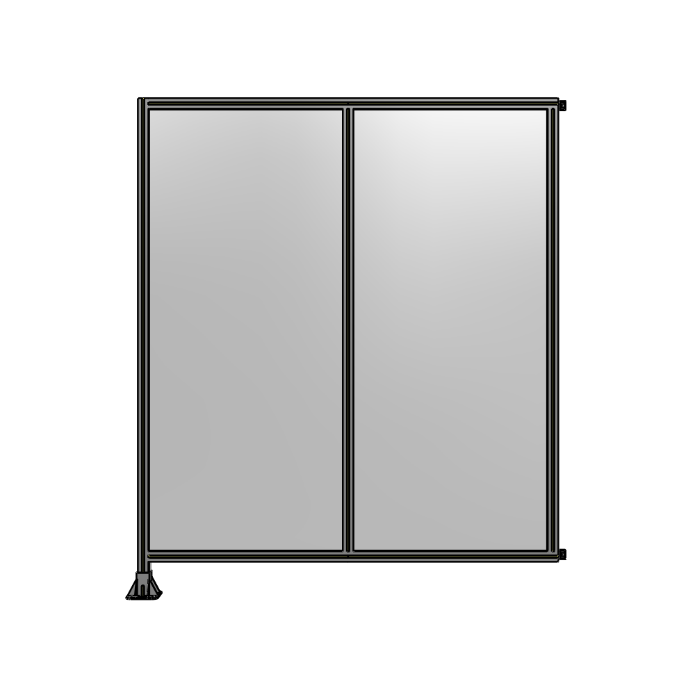 B1-2135-1800-0150-HYPFK GUARDING PANEL 2135MM TALL X 1800MM WIDE 1/4'' POLYCARBONATE