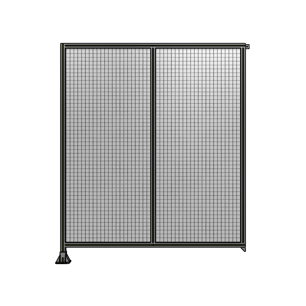 B1-2135-1800-0150-TYMFA GUARDING PANEL 2135MM TALL X 1800MM WIDE 1'' MESH