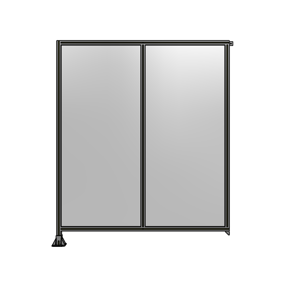 B1-2135-1800-0150-TYPFK GUARDING PANEL 2135MM TALL X 1800MM WIDE 1/4'' POLYCARBONATE