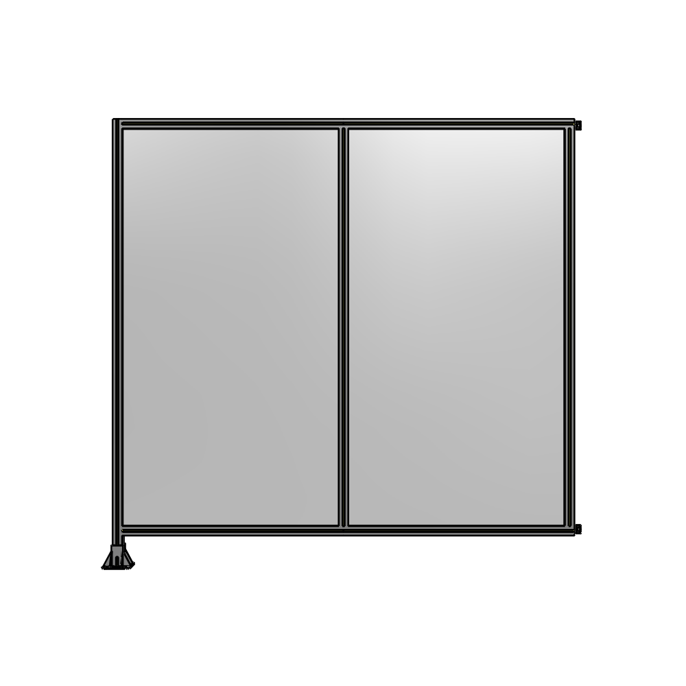B1-2135-2200-0150-HYPFA GUARDING PANEL 2135MM TALL X  2200MM WIDE 1/4'' POLYCARBONATE