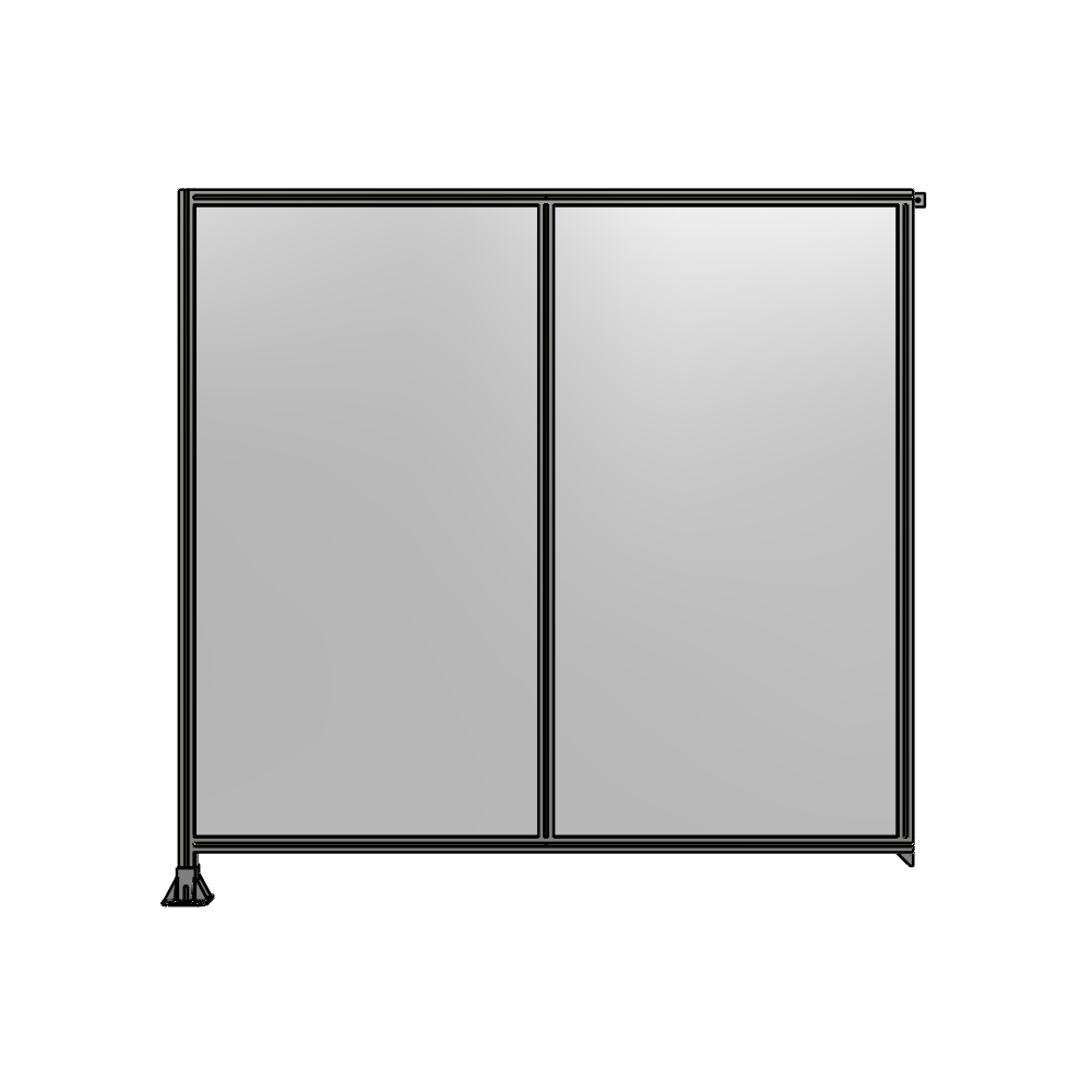 B1-2135-2200-0150-TYPFK GUARDING PANEL 2135MM TALL X  2200MM WIDE 1/4'' POLYCARBONATE