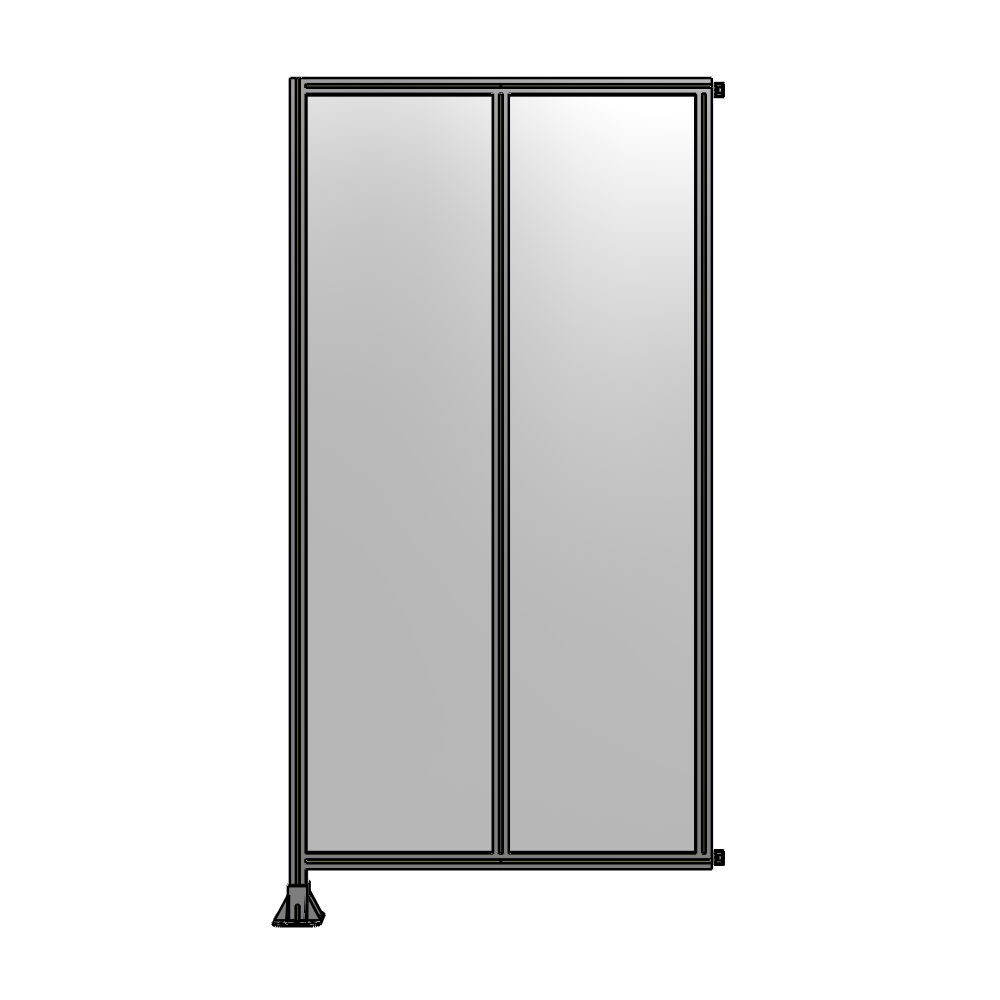 B1-2400-1200-0150-HYPFK GUARDING PANEL 2400MM TALL X 1200MM WIDE 1/4'' POLYCARBONATE