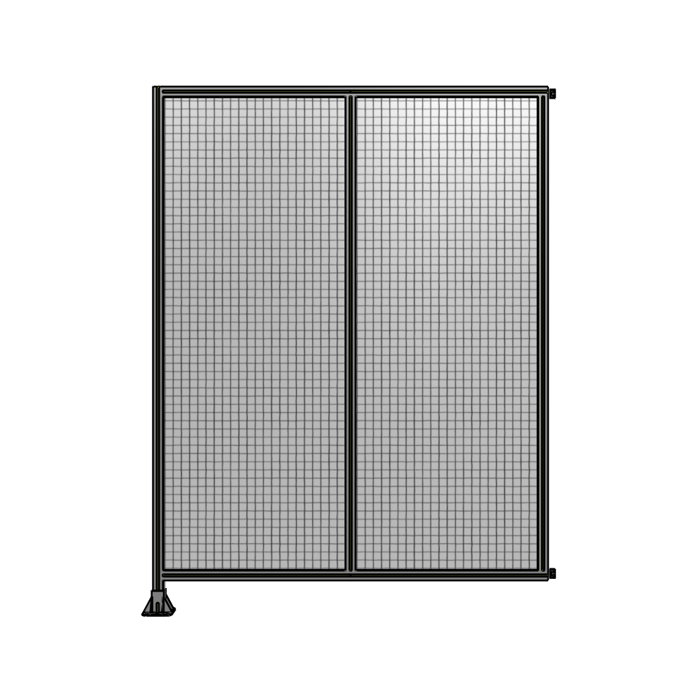 B1-2400-1800-0150-HYMFA GUARDING PANEL 2400MM TALL X 1800MM WIDE 1'' MESH