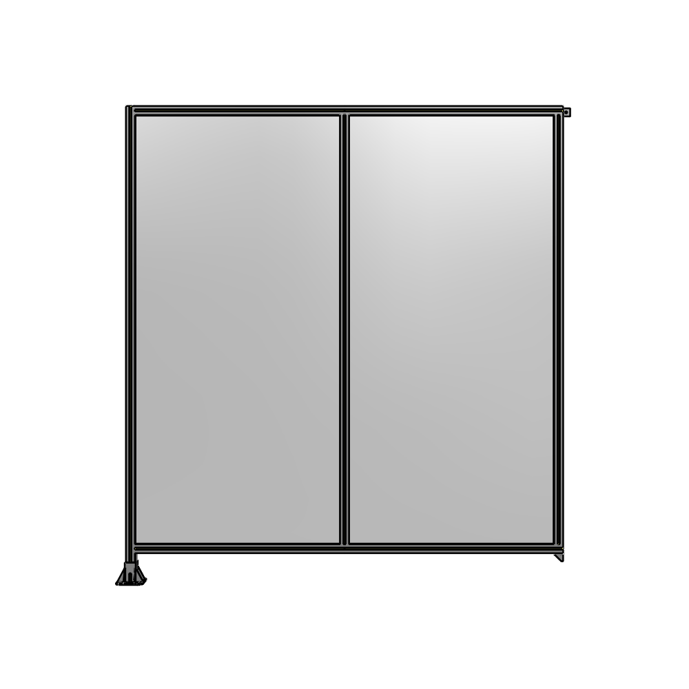 B1-2400-2200-0150-TYPFA GUARDING PANEL 2400MM TALL X 2200MM WIDE 1/4'' POLYCARBONATE