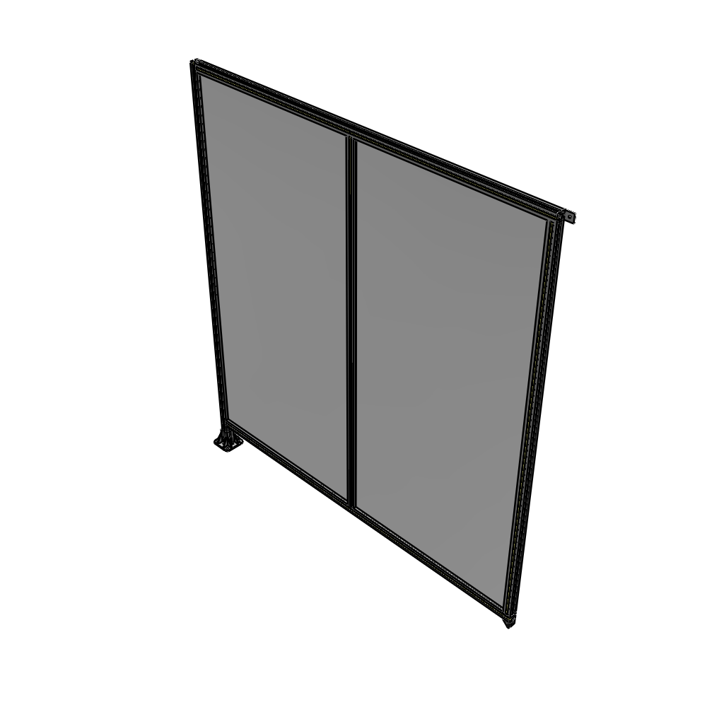 B1-2400-2200-0150-TYPFA GUARDING PANEL 2400MM TALL X 2200MM WIDE 1/4'' POLYCARBONATE