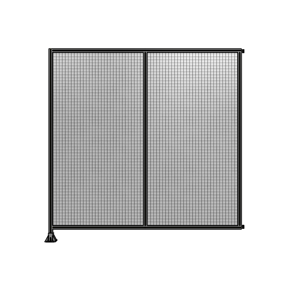 B1-2400-2400-0150-HYMFA GUARDING PANEL 2400MM TALL X 2400MM WIDE 1'' MESH