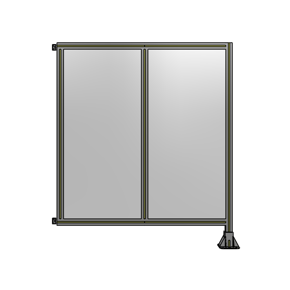 B2-1400-1200-0150-HYPFK GUARDING PANEL 1400MM TALL X 1200MM WIDE 1/4'' POLYCARBONATE