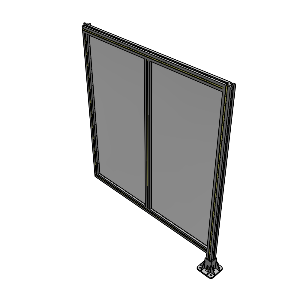 B2-1400-1200-0150-HYPFK GUARDING PANEL 1400MM TALL X 1200MM WIDE 1/4'' POLYCARBONATE
