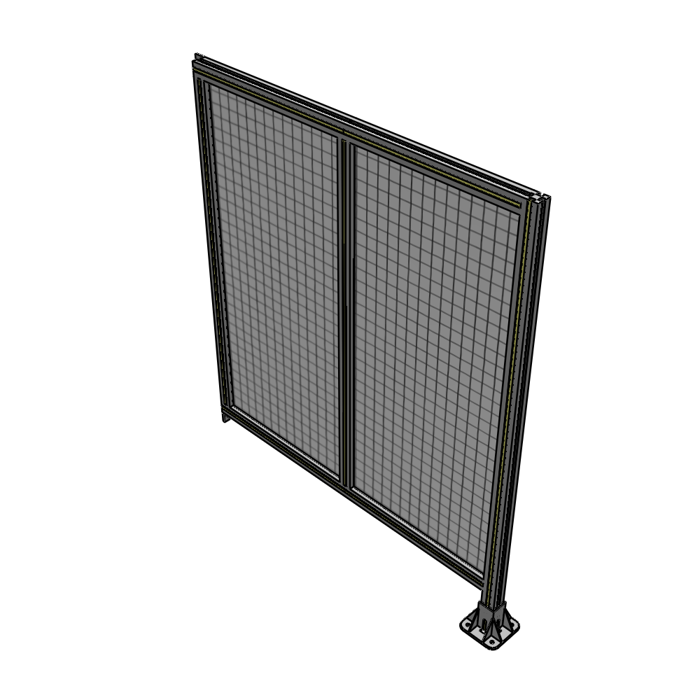 B2-1400-1200-0150-TYMFK GUARDING PANEL 1400MM TALL X 1200MM WIDE 1'' MESH