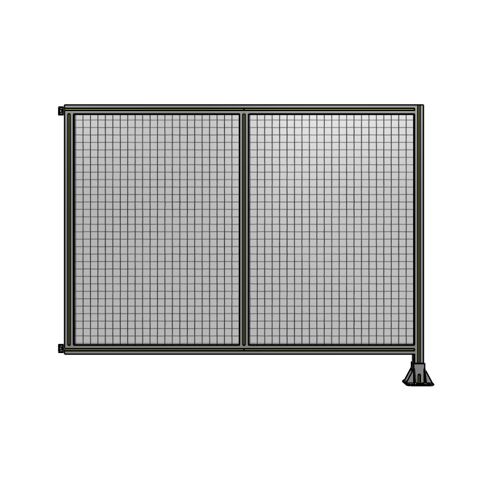 B2-1400-1800-0150-HYMFA GUARDING PANEL 1400MM TALL X 1800MM WIDE 1'' MESH