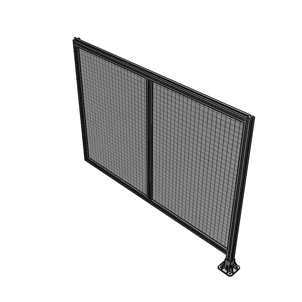 B2-1400-1800-0150-HYMFA GUARDING PANEL 1400MM TALL X 1800MM WIDE 1'' MESH