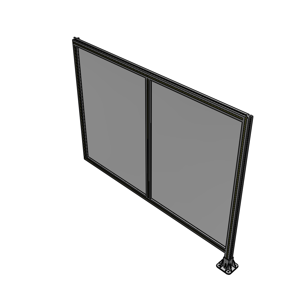 B2-1400-1800-0150-HYPFK GUARDING PANEL 1400MM TALL X 1800MM WIDE 1/4'' POLYCARBONATE