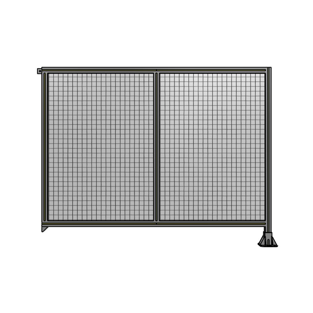 B2-1400-1800-0150-TYMFK GUARDING PANEL 1400MM TALL X 1800MM WIDE 1'' MESH