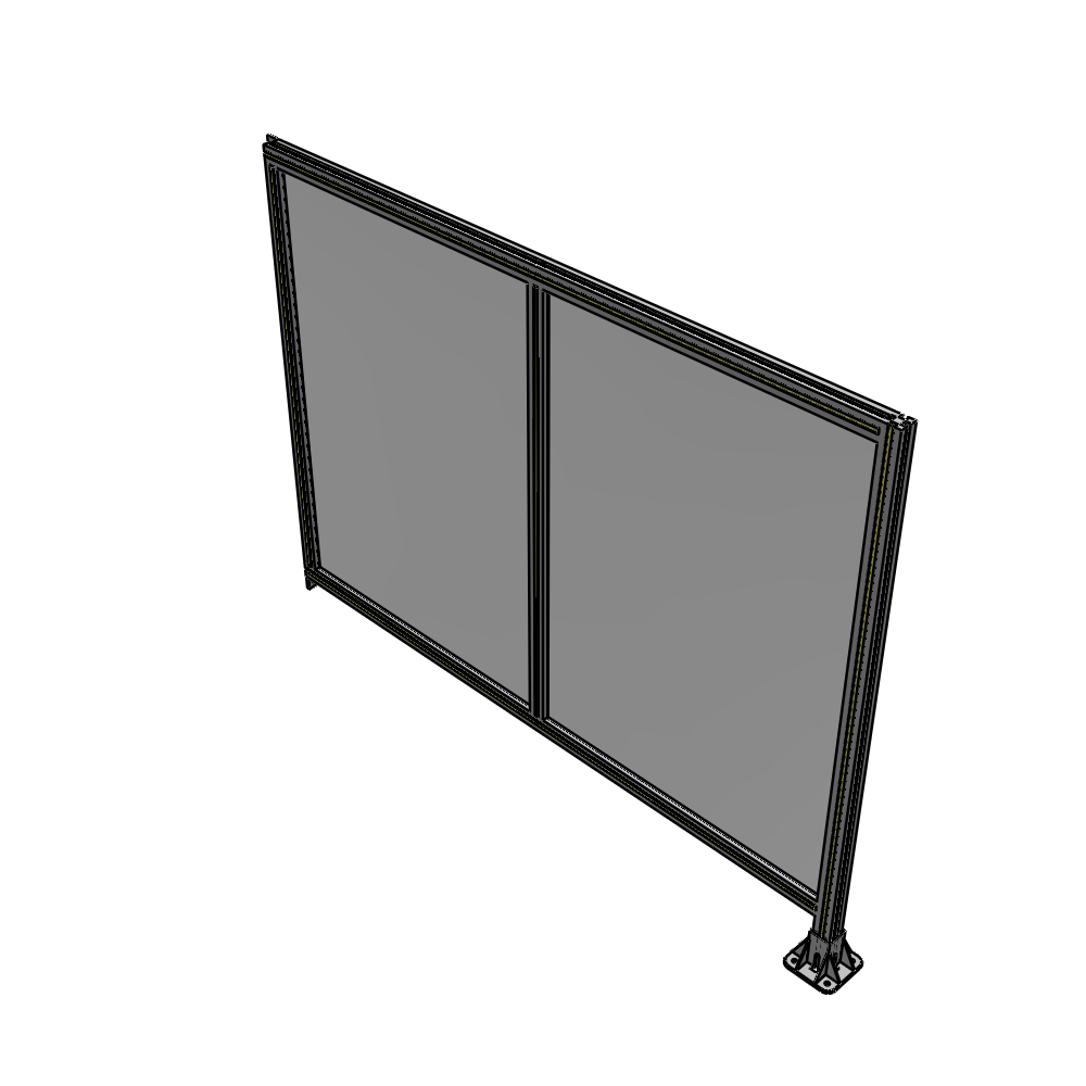 B2-1400-1800-0150-TYPFK GUARDING PANEL 1400MM TALL X 1800MM WIDE 1/4'' POLYCARBONATE