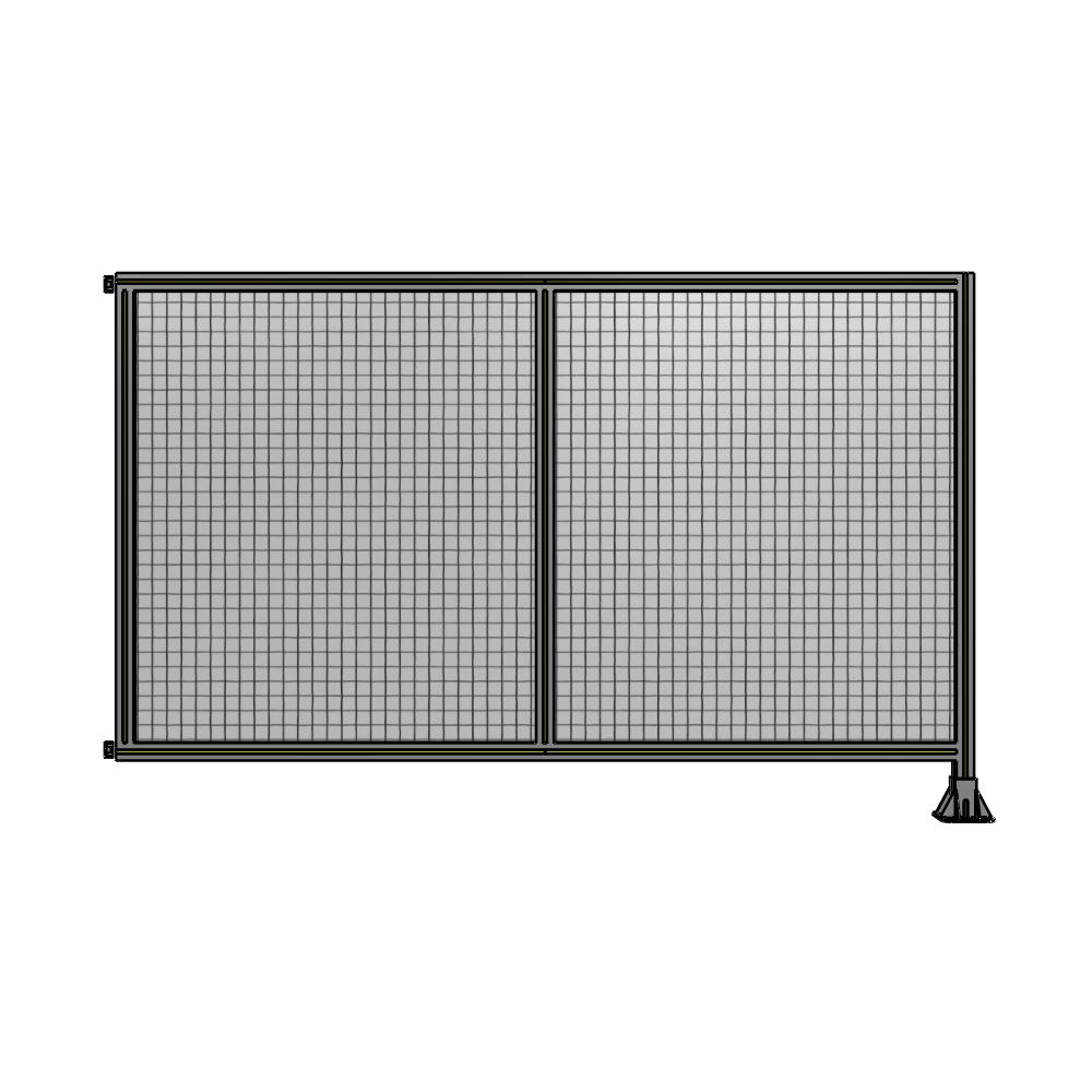 B2-1400-2200-0150-HYMFA GUARDING PANEL 1400MM TALL X 2200MM WIDE 1'' MESH