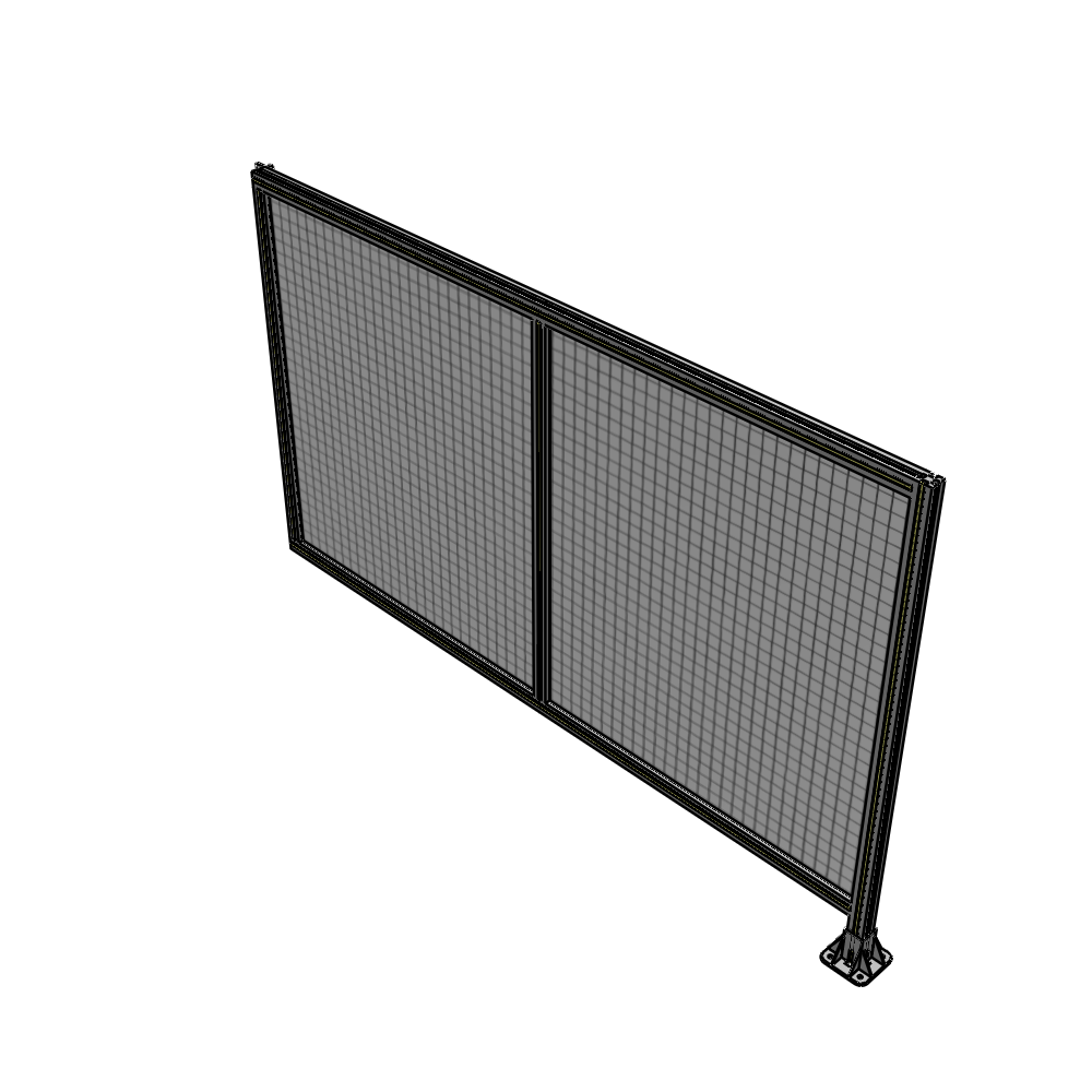 B2-1400-2200-0150-HYMFK GUARDING PANEL 1400MM TALL X 2200MM WIDE 1'' MESH