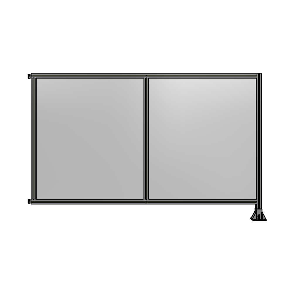 B2-1400-2200-0150-HYPFK GUARDING PANEL 1400MM TALL X 2200MM WIDE 1/4'' POLYCARBONATE