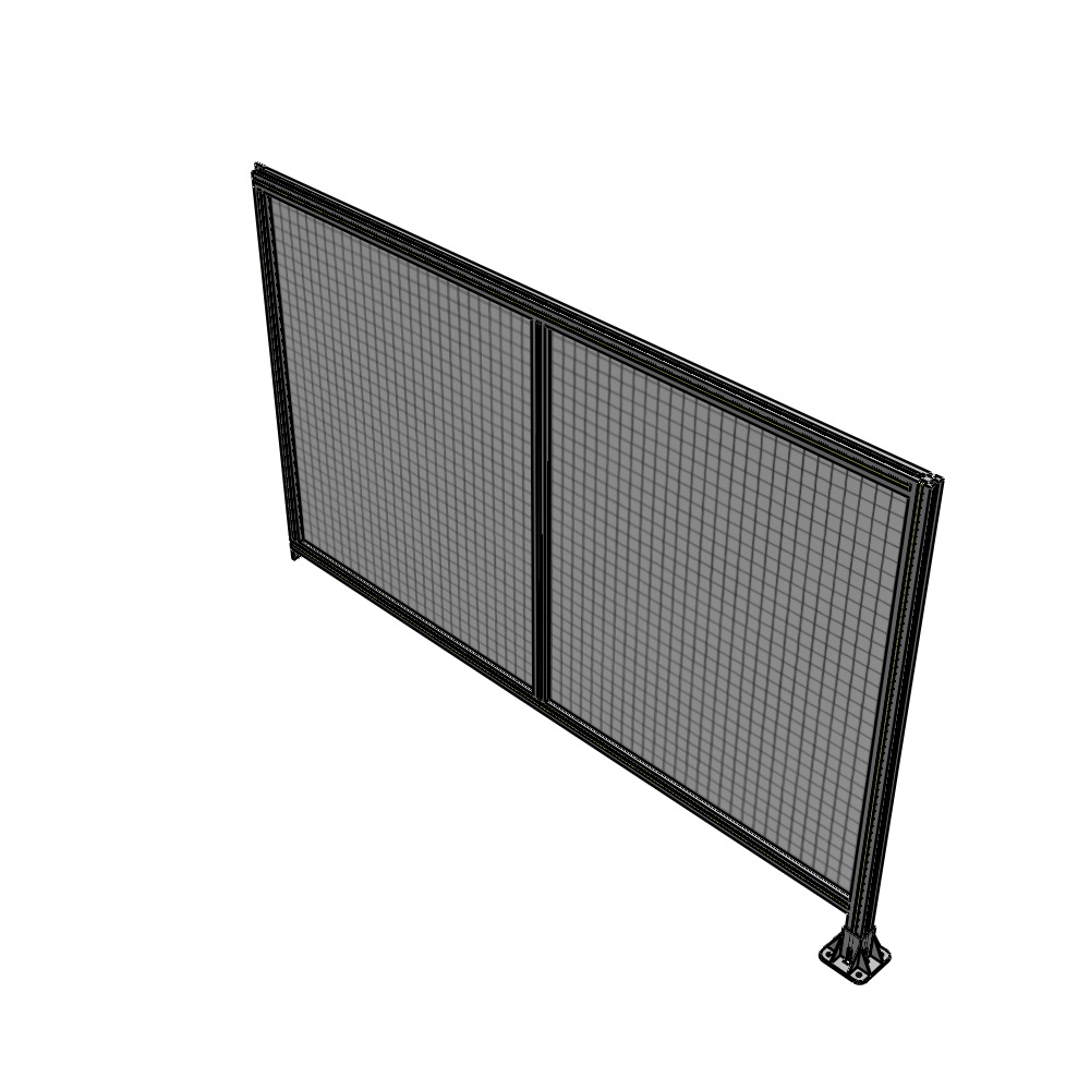 B2-1400-2200-0150-TYMFA GUARDING PANEL 1400MM TALL X 2200MM WIDE 1'' MESH