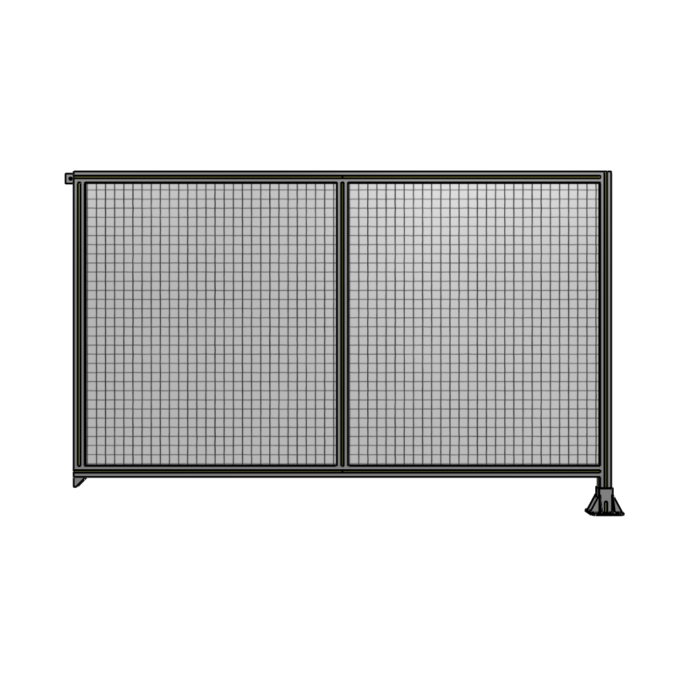 B2-1400-2200-0150-TYMFK GUARDING PANEL 1400MM TALL X 2200MM WIDE 1'' MESH