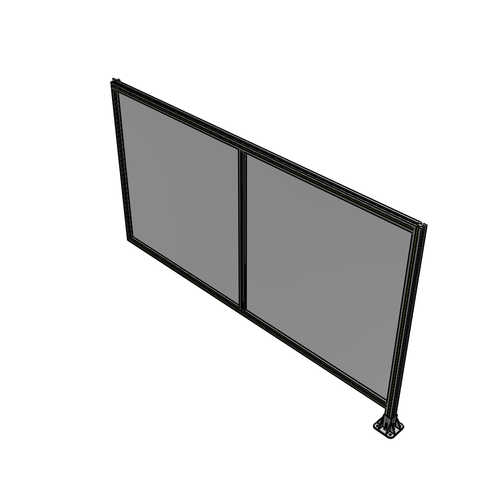 B2-1400-2400-0150-HYPFA GUARDING PANEL 1400MM TALL X 2400MM WIDE 1/4'' POLYCARBONATE