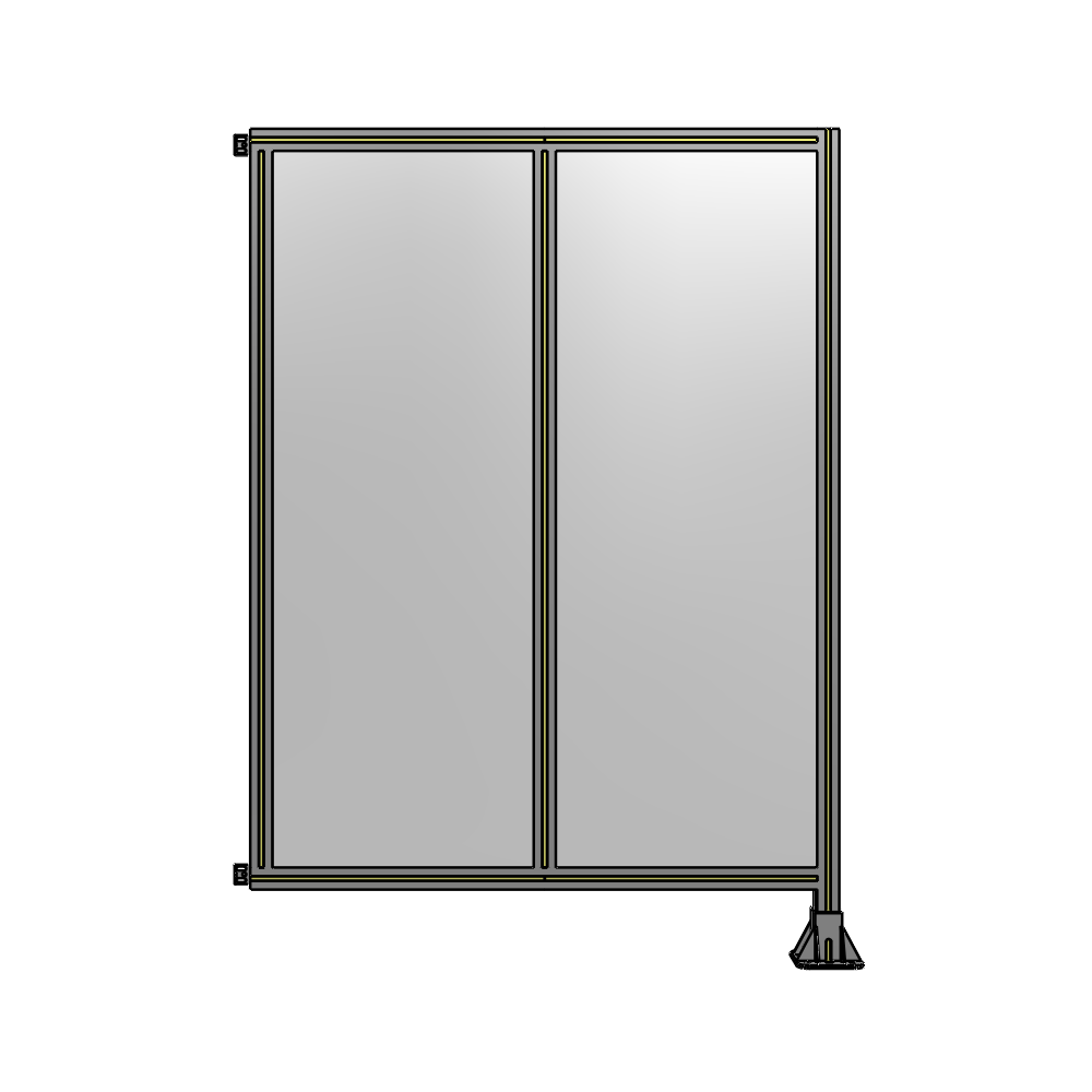 B2-1700-1200-0150-HYPFK GUARDING PANEL 1700MM TALL X 1200MM WIDE 1/4'' POLYCARBONATE