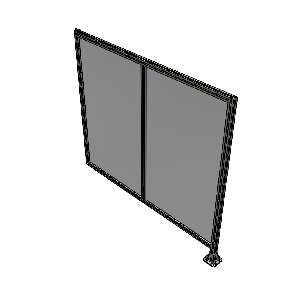 B2-1700-1800-0150-HYPFA GUARDING PANEL 1700MM TALL X 1800MM WIDE 1/4'' POLYCARBONATE