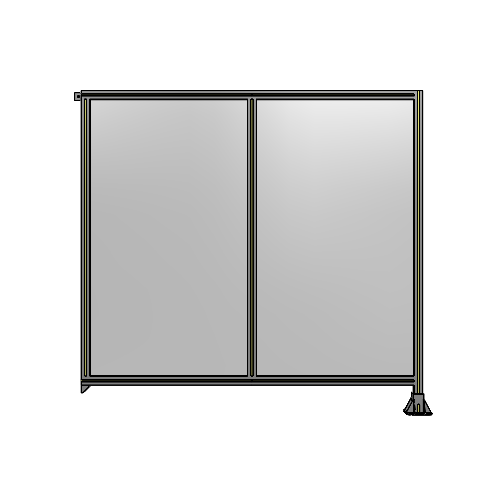 B2-1700-1800-0150-TYPFA GUARDING PANEL 1700MM TALL X 1800MM WIDE 1/4'' POLYCARBONATE
