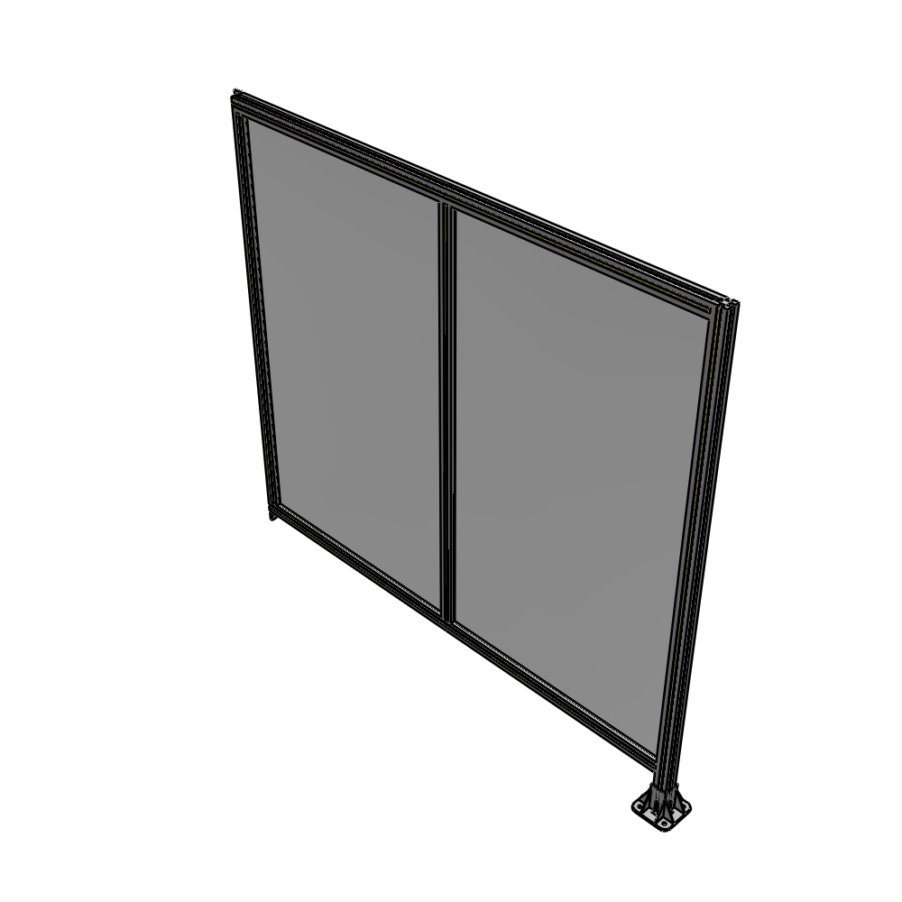 B2-1700-1800-0150-TYPFA GUARDING PANEL 1700MM TALL X 1800MM WIDE 1/4'' POLYCARBONATE