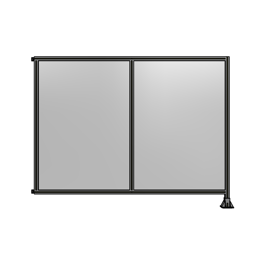 B2-1700-2200-0150-HYPFK GUARDING PANEL 1700MM TALL X 2200MM WIDE 1/4'' POLYCARBONATE