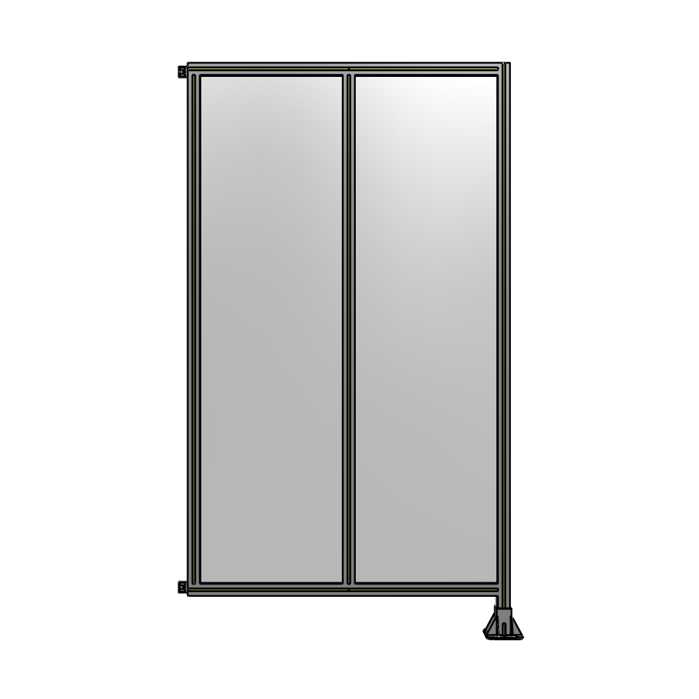 B2-2135-1200-0150-HYPFK GUARDING PANEL 2135MM TALL X 1200MM WIDE 1/4'' POLYCARBONATE