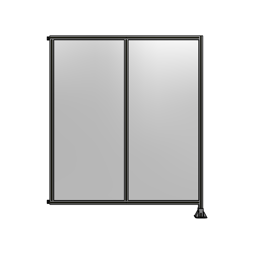 B2-2135-1800-0150-HYPFA GUARDING PANEL 2135MM TALL X 1800MM WIDE 1/4'' POLYCARBONATE