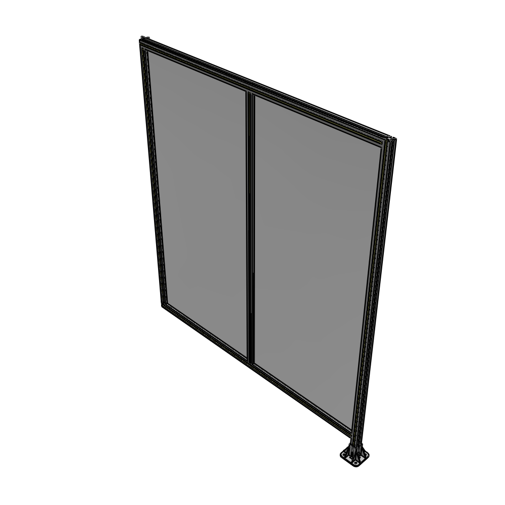 B2-2135-1800-0150-HYPFA GUARDING PANEL 2135MM TALL X 1800MM WIDE 1/4'' POLYCARBONATE
