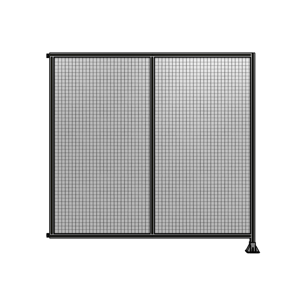 B2-2135-2200-0150-HYMFK GUARDING PANEL 2135MM TALL X  2200MM WIDE 1'' MESH