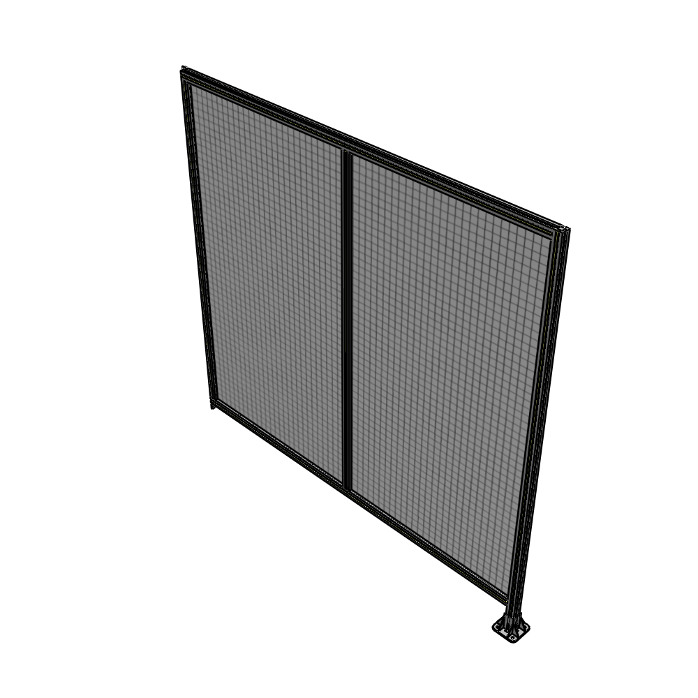 B2-2135-2200-0150-TYMFA GUARDING PANEL 2135MM TALL X  2200MM WIDE 1'' MESH