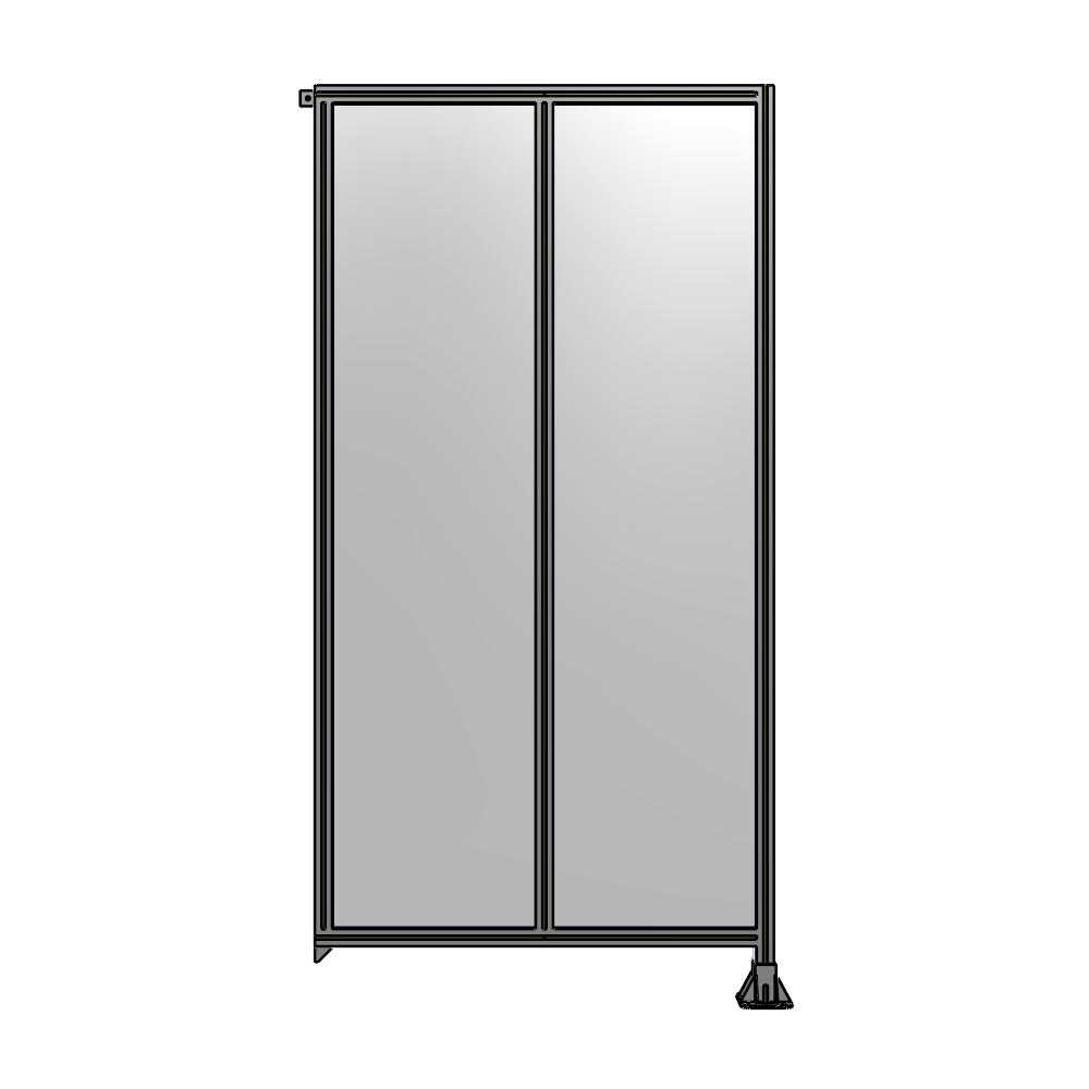 B2-2400-1200-0150-TYPFA GUARDING PANEL 2400MM TALL X 1200MM WIDE 1/4'' POLYCARBONATE