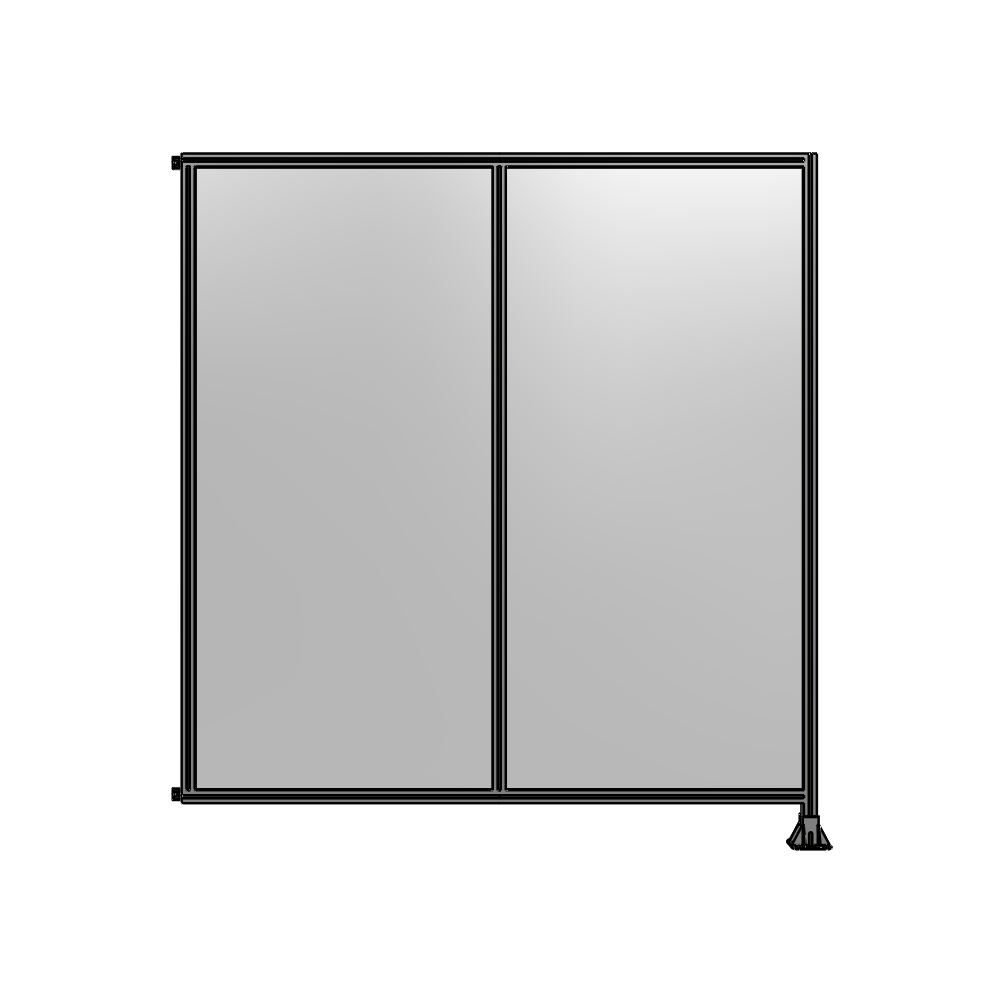 B2-2400-2200-0150-HYPFK GUARDING PANEL 2400MM TALL X 2200MM WIDE 1/4'' POLYCARBONATE