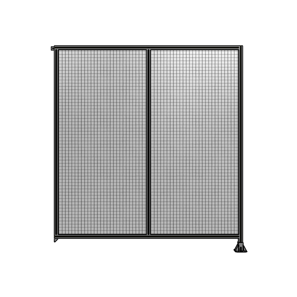 B2-2400-2200-0150-TYMFA GUARDING PANEL 2400MM TALL X 2200MM WIDE 1'' MESH