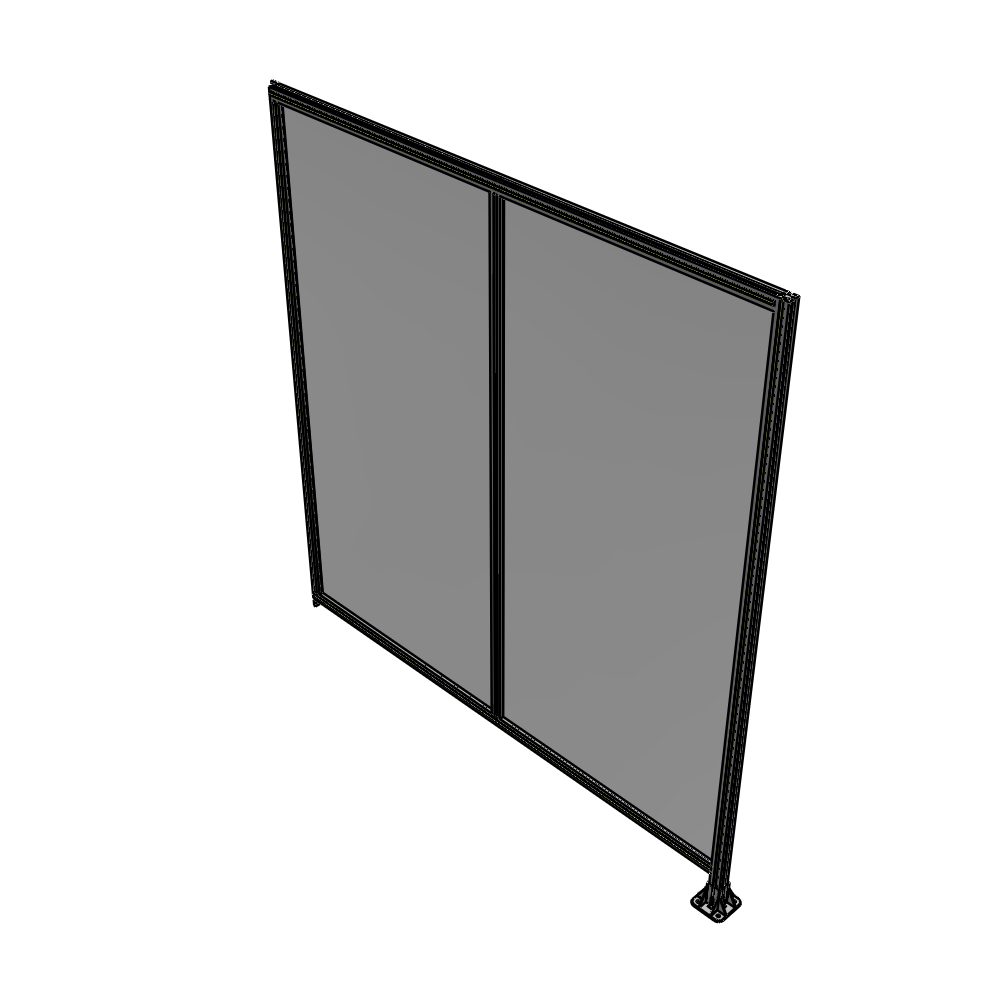 B2-2400-2200-0150-TYPFK GUARDING PANEL 2400MM TALL X 2200MM WIDE 1/4'' POLYCARBONATE