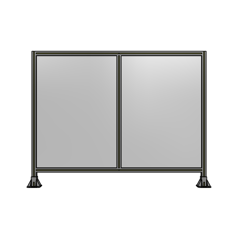 B3-1400-1800-0150-ZYPFA GUARDING PANEL 1400MM TALL X 1800MM WIDE 1/4'' POLYCARBONATE