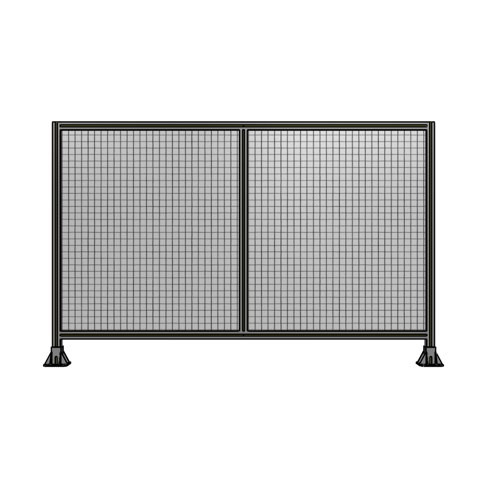 B3-1400-2200-0150-ZYMFK GUARDING PANEL 1400MM TALL X 2200MM WIDE 1'' MESH