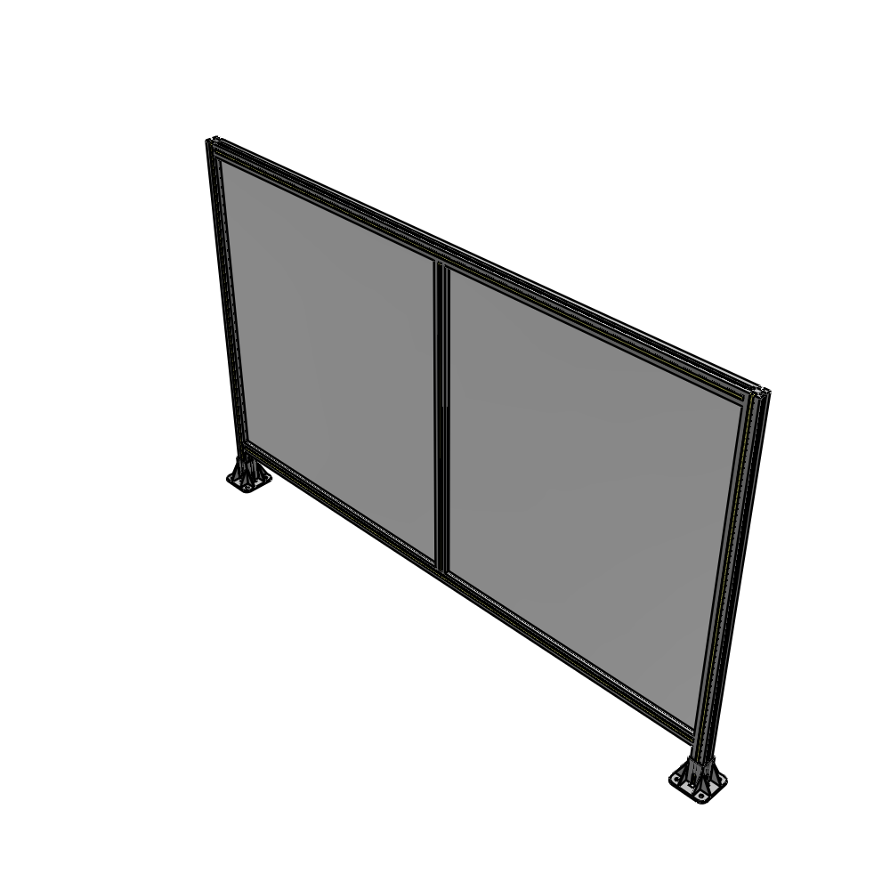 B3-1400-2200-0150-ZYPFA GUARDING PANEL 1400MM TALL X 2200MM WIDE 1/4'' POLYCARBONATE