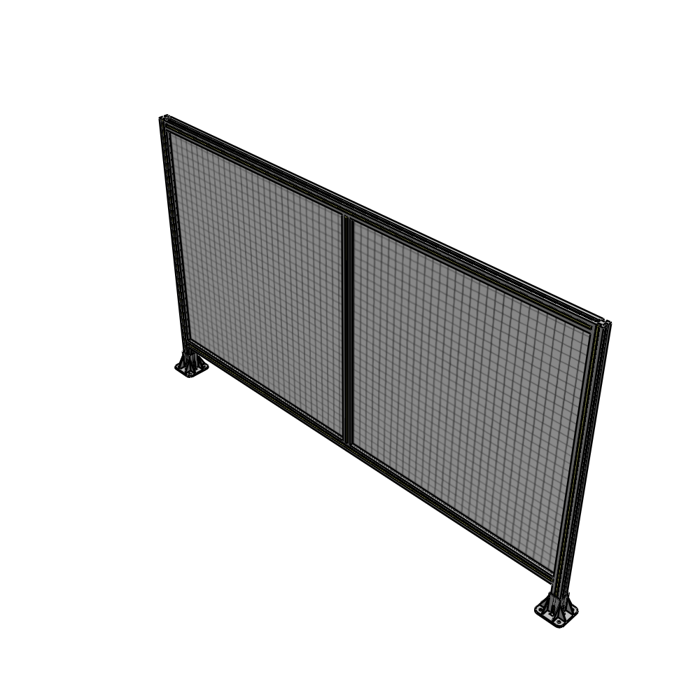 B3-1400-2400-0150-ZYMFA GUARDING PANEL 1400MM TALL X 2400MM WIDE 1'' MESH