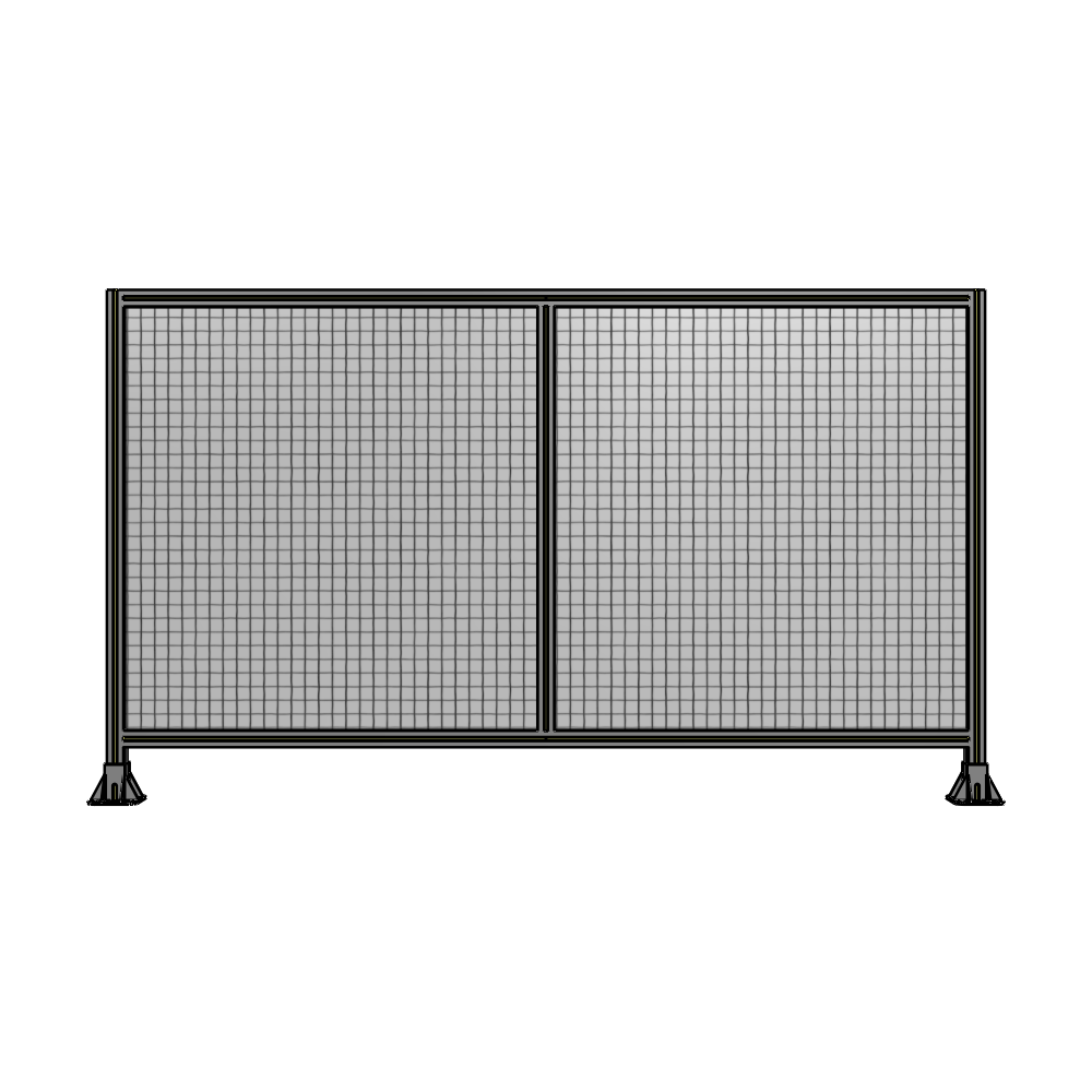 B3-1400-2400-0150-ZYMFK GUARDING PANEL 1400MM TALL X 2400MM WIDE 1'' MESH