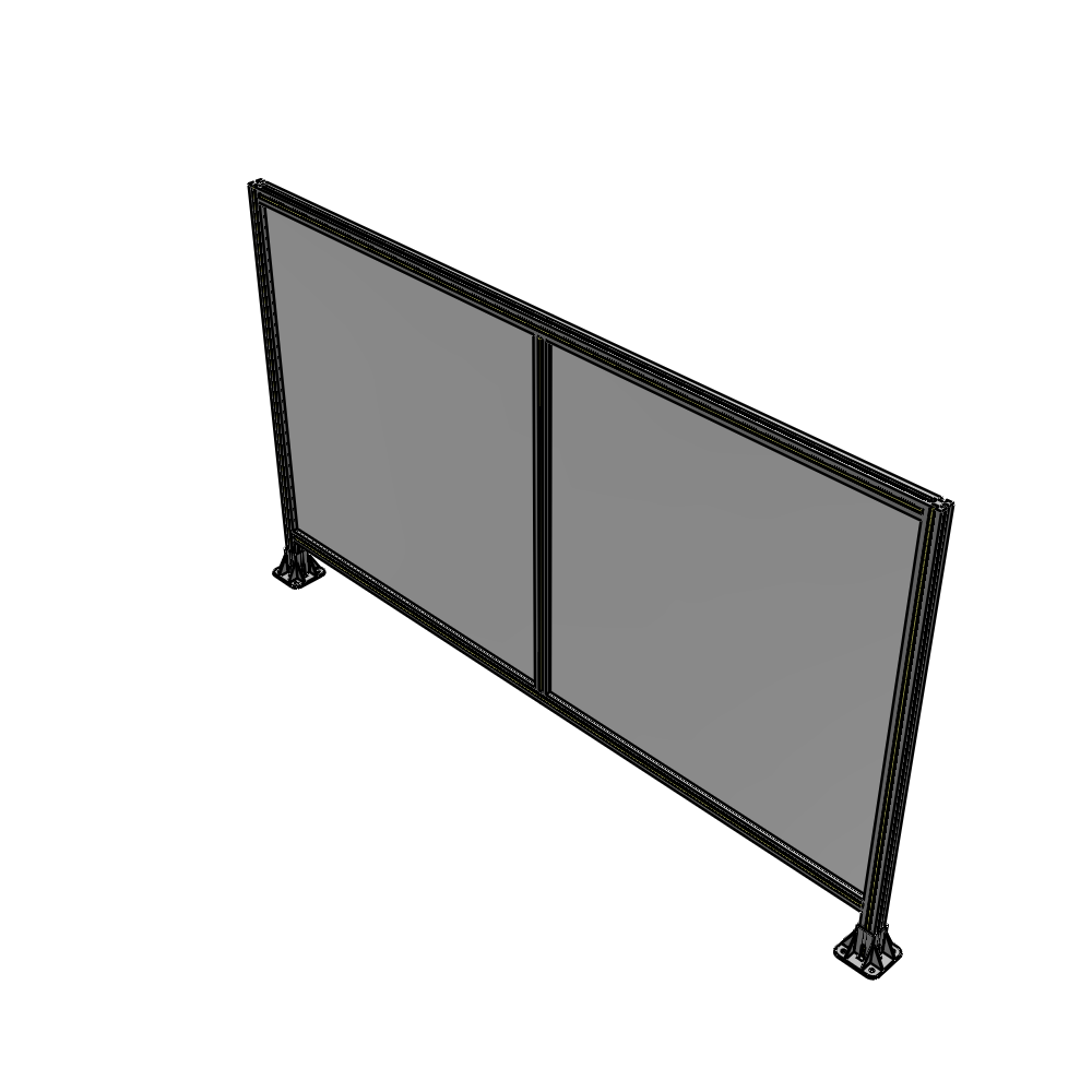B3-1400-2400-0150-ZYPFA GUARDING PANEL 1400MM TALL X 2400MM WIDE 1/4'' POLYCARBONATE
