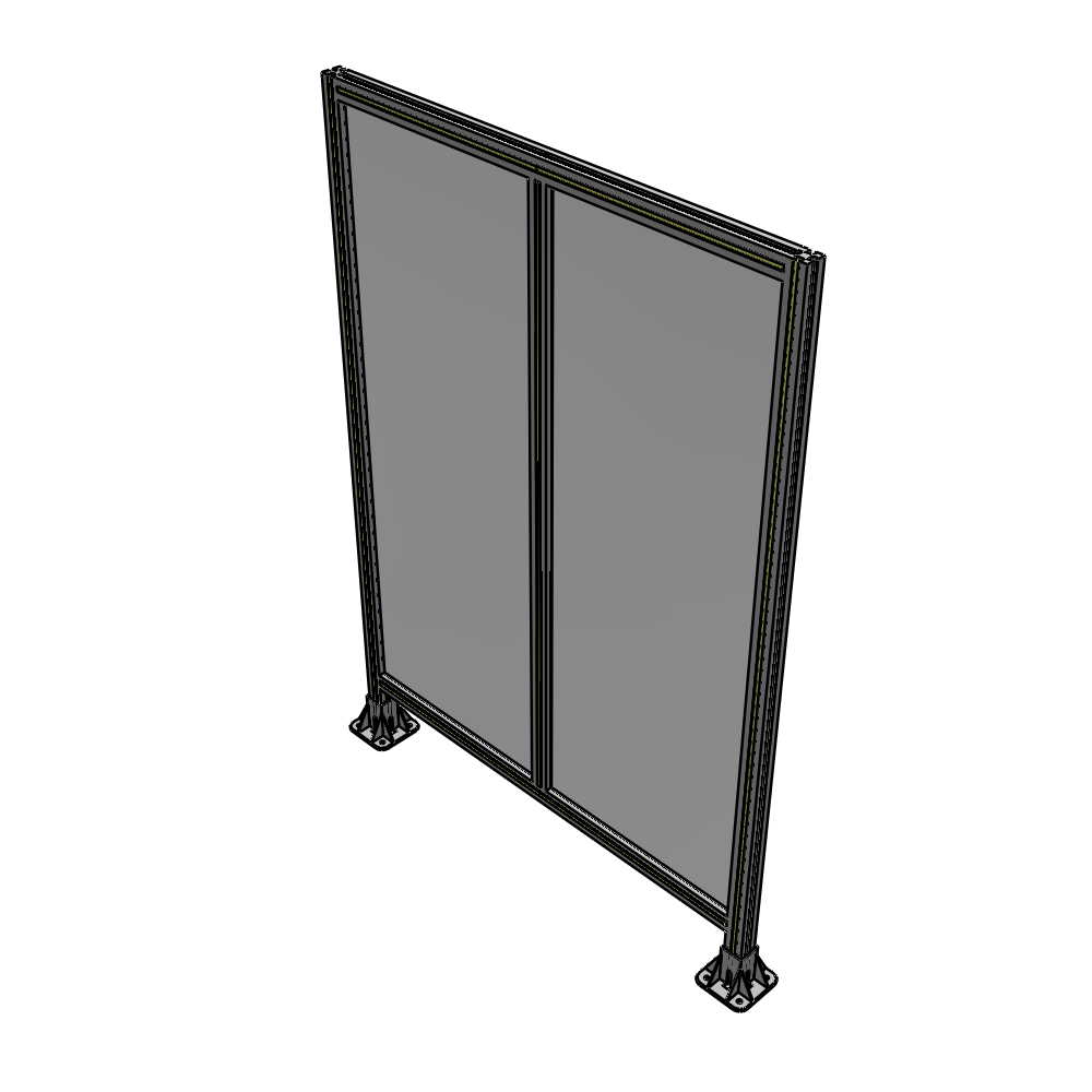 B3-1700-1200-0150-ZYPFA GUARDING PANEL 1700MM TALL X 1200MM WIDE 1/4'' POLYCARBONATE