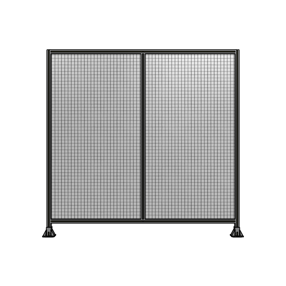 B3-2135-2200-0150-ZYMFA GUARDING PANEL 2135MM TALL X 2200MM WIDE 1'' MESH